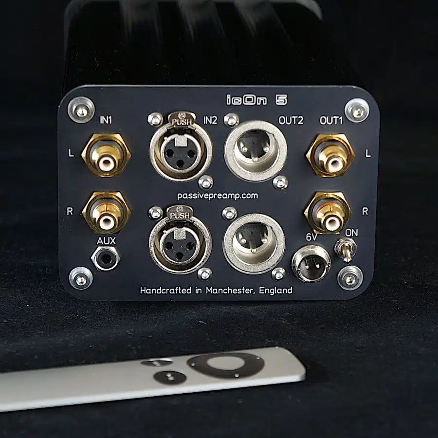 icon 5 dual passive preamp rear